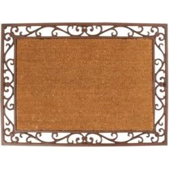 ESSCHERT DESIGN Deurmat Gietijzer Met Kokosmat