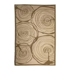 ESSCHERT DESIGN Tuintapijt Rechthoekig Jaarringen - 241 X 151 Cm -Esschert Design 1707122522 3 600