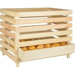 ESSCHERT DESIGN Aardappelkrat In Hout
