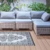 ESSCHERT DESIGN Tuintapijt Perzisch Zwart/wit 180 × 120cm -Esschert Design buitentapijt perzisch 18 x 12 m 1653904780 1 600