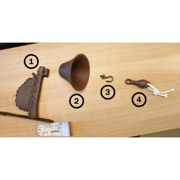 ESSCHERT DESIGN Deurbel Egel 4 ESSCHERT DESIGN Deurbel Egel - Afbeelding 2