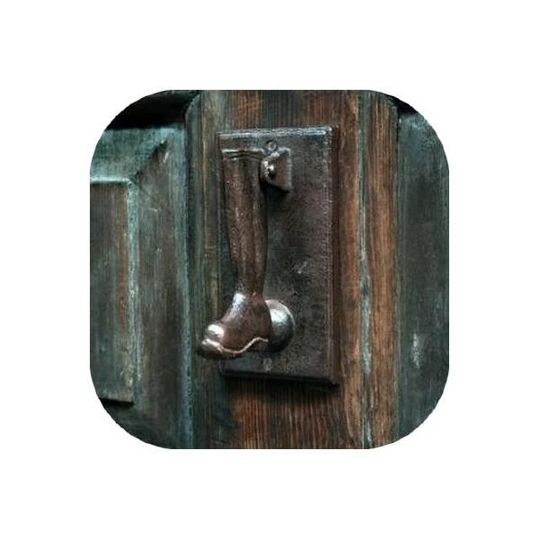 ESSCHERT DESIGN Laars Deurklopper 6 ESSCHERT DESIGN Laars Deurklopper - Afbeelding 4