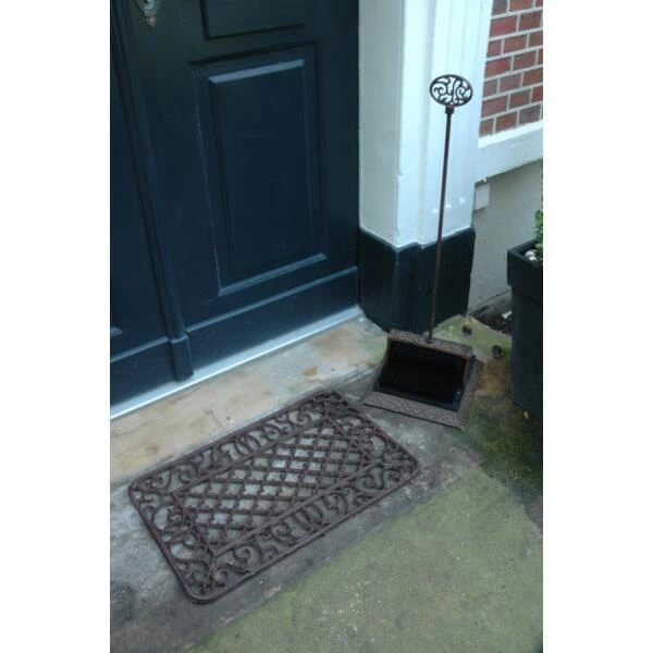 ESSCHERT DESIGN Deurmat Gietijzer Ruit 5 ESSCHERT DESIGN Deurmat Gietijzer Ruit - Afbeelding 3