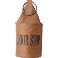 ESSCHERT DESIGN Deurstopper Met Ring - Bruin