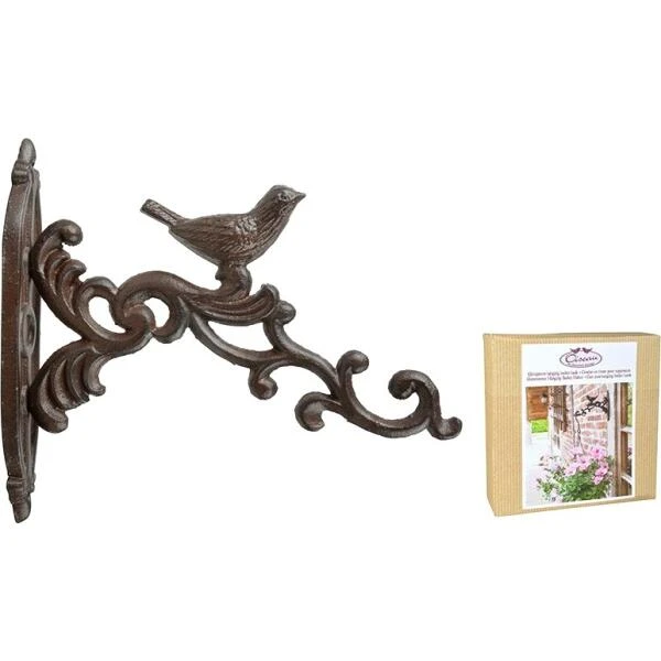 ESSCHERT DESIGN Haak Voor Hanging Basket Vogel In Giftbox 3 ESSCHERT DESIGN Haak Voor Hanging Basket Vogel In Giftbox