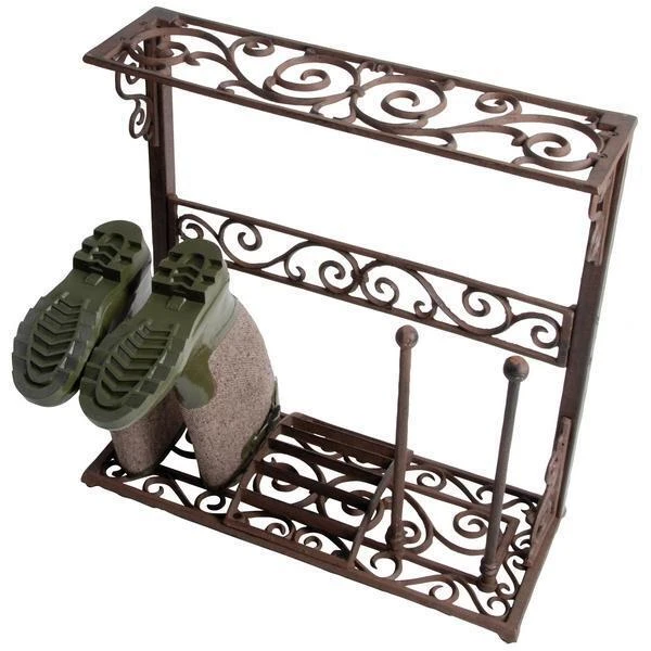 ESSCHERT DESIGN Laarzenrek 4 Laarzen + Rooster 3 ESSCHERT DESIGN Laarzenrek 4 Laarzen + Rooster