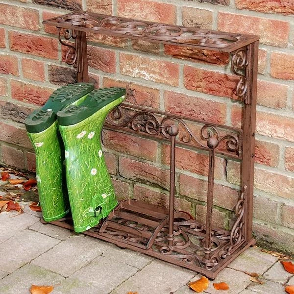 ESSCHERT DESIGN Laarzenrek 4 Laarzen + Rooster 5 ESSCHERT DESIGN Laarzenrek 4 Laarzen + Rooster - Afbeelding 3