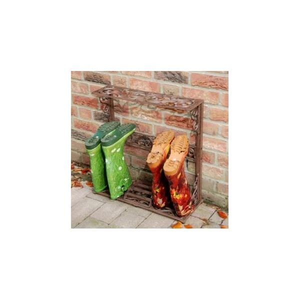 ESSCHERT DESIGN Laarzenrek 4 Laarzen + Rooster 6 ESSCHERT DESIGN Laarzenrek 4 Laarzen + Rooster - Afbeelding 4