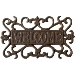 ESSCHERT DESIGN Muurplaat Welcome Rustiek