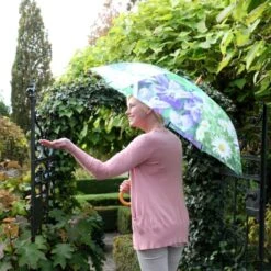 ESSCHERT DESIGN Paraplu Met Bloemenprint - Ø 120 Cm -Esschert Design paraplu met bloemen 120 cm 1492183750 1 600