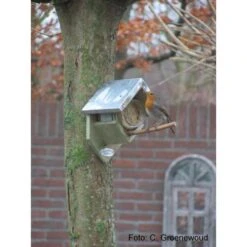 ESSCHERT DESIGN Pindakaaspothouder Met Zinken Dak -Esschert Design pindakaasbistro 1484054069 2 600