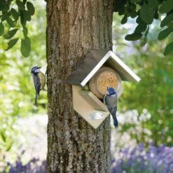 ESSCHERT DESIGN Pindakaaspothouder Met Zinken Dak