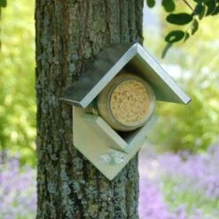 ESSCHERT DESIGN Pindakaaspothouder Met Zinken Dak -Esschert Design pindakaasbistro 1492074690 4 600