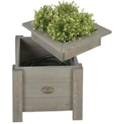 ESSCHERT DESIGN Plantenbak Met Handig Opbergvak