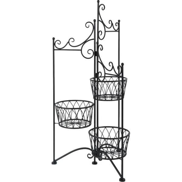 ESSCHERT DESIGN Plantenstandaard Voor 3 Potten 3 ESSCHERT DESIGN Plantenstandaard Voor 3 Potten