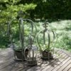 ESSCHERT DESIGN Pothouders Kroon - Aged Metal - Set Van 3 Stuks -Esschert Design sierpotten kroon aged metal 1492614378 2 600
