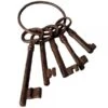 ESSCHERT DESIGN Sleutelbos Met Vijf Sleutels -Esschert Design sleutelbos gietijzer 1484053974 1 600