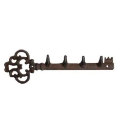 ESSCHERT DESIGN Sleutelhanger Gietijzer Met 4 Haakjes