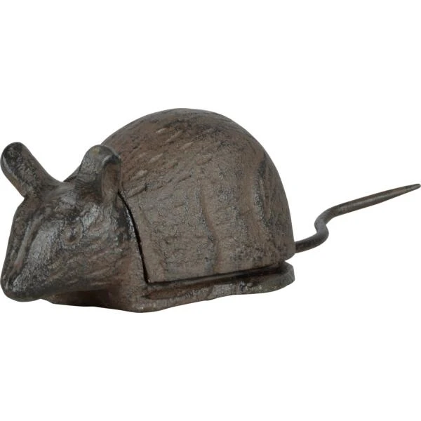 ESSCHERT DESIGN Sleutelverstopdoosje Muis - Gietijzer 3 ESSCHERT DESIGN Sleutelverstopdoosje Muis - Gietijzer