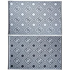 ESSCHERT DESIGN Waterdoorlatend Buitentapijt Met Grafisch Design -Esschert Design tuintapijt met grafisch design 1484552655 1 600