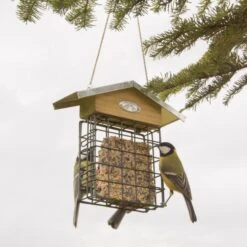 ESSCHERT DESIGN Vetblokhouder Met Zinken Dak -Esschert Design vetblokhouder met zinken dak 1548681335 3 600