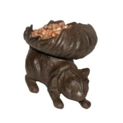 ESSCHERT DESIGN Eet- En Drinkschaal Eekhoorn Gietijzer -Esschert Design voederschaal eekhoorn gietijzer 1484056307 1 600