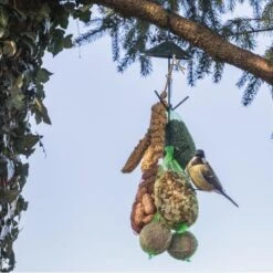 ESSCHERT DESIGN Vogelvoederhaak Met Donkergroen Dakje -Esschert Design vogelvoederhaak groen 1538483814 1 600