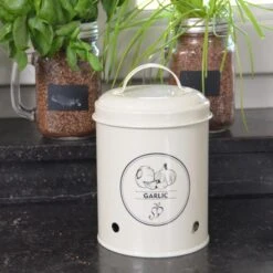 ESSCHERT DESIGN Voorraadblik Knoflook Garlic - 1,5 Liter -Esschert Design voorraadblik knoflook 15 l 1484062917 3 600