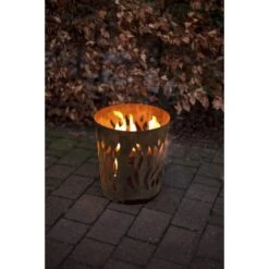 ESSCHERT DESIGN Vuurkorf Voor Zweedse Fakkels - Geroest Staal -Esschert Design vuurkorf voor zweedse fakkels 1484066899 2 600