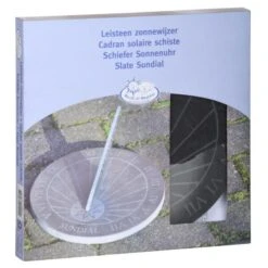 ESSCHERT DESIGN Zonnewijzer Leisteen Ø 24 Cm -Esschert Design zonnewijzer leisteen 24 cm 1546855085 3 600